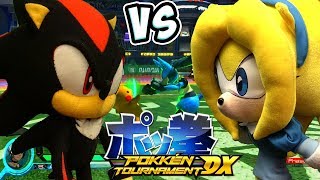 ABM: Shadow Vs Maria !! Pokken Tournament Gameplay Match !! HD