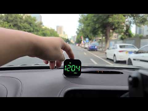 Car Digital GPS HUD Speedometer Head Up Display OverSpeed Alarm Universal