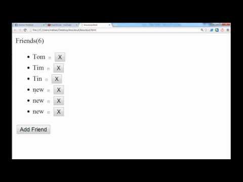 KnockoutJS The Basic for beginner part-8  multiple data bind