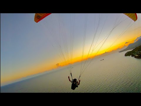 Psychedelic Flying alone in the sky