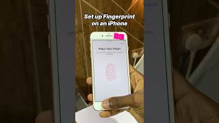 How to Set up Fingerprint Lock on iPhone - Simplified #appleiphone #iphonetipsandtricks #howtoiphone