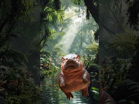 baby hippo kesurupan 😂🤣 #memes #kartunlucu