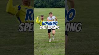 Ronaldo Speed Training #footballtraining #soccerskills #soccer #ronaldo #cr7 #speedtraining