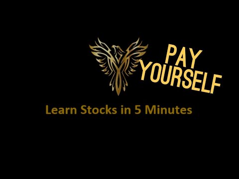 Learn Stocks in 5 Minutes: Pay Yourself | Financial Education | Learn the Stock Market | Day Trading