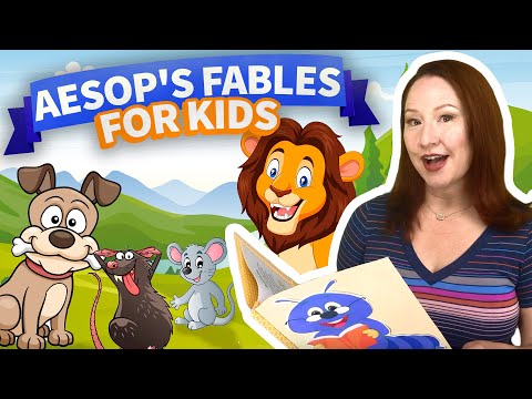 Aesop Fables The Mouse and the Lion plus 3 other stories