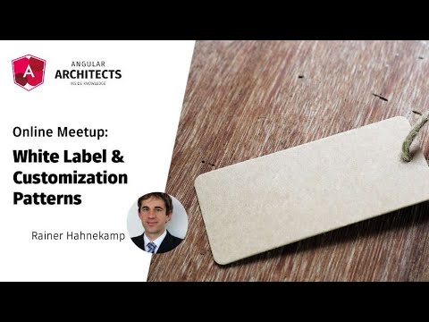 [EN] White Label & Customization Patterns for Angular