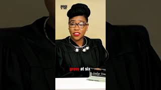 She Makes About $83k A Year #courtroom #shorts