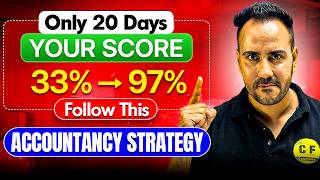 20 Days Strategy for Accountancy 🔥| Class 12 Boards 2025–26 | Day-Wise Plan