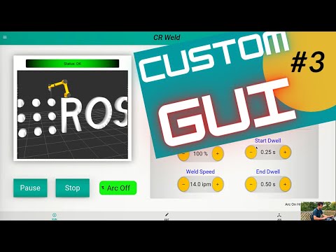 ROS GUI using KivyMD! - (Part 3, Publish a topic using a slider)