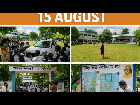 Rampur Indira uchch Vidyapith (H.S.).  15 August 2025 
