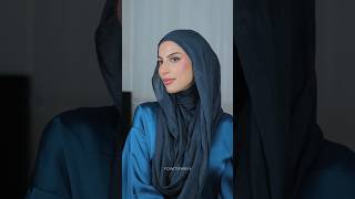 Full neck and chest coverage hijab tutorial | Modal hijab style #hijabstyle #hijabi #hijabtutorial