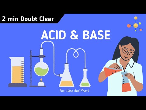 Difference between Acid and Base | Quick science | tsplearning
