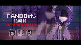 Fandom React to Shinobu Kocho | 3/3 | 2X | BY: Yuu
