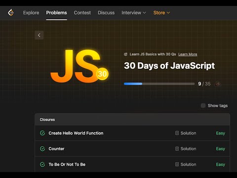 30 Days of Javascript ~ Day Twenty-Nine