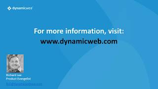 Dynamicweb Two Minute Topic: PIM
