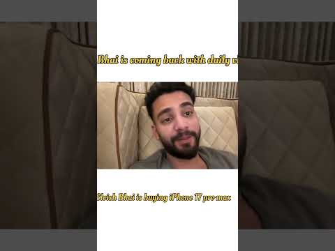 Elvish Bhai is coming back with daily vlogs 🔥 || #trendingshorts #elvisharmy #raosahab