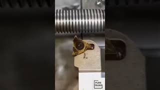 Lathe Threading a Bolt | Completing the Missing Threads"