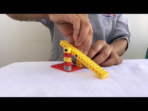Industrial Hammer model, a stepping stone to S.T.E.M. Education with technic bricks and blocks
