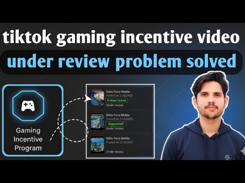 how to fix tiktok gaming incentive under review problem | TikTok Under review problem solved 💯