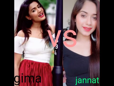 Gima ashi// vs jannat// popular //tik tok// video