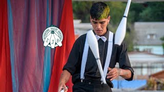 Club juggling by Martin Pincheira from Chile | IJA Tricks of the Month 