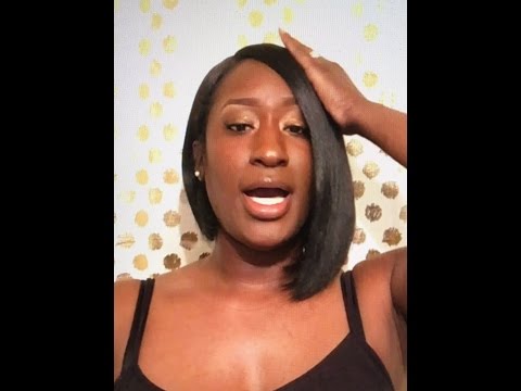 BEGINNERS: $30 (Natural Looking) Synthetic Lace Front BOB Wig Review: MLC156