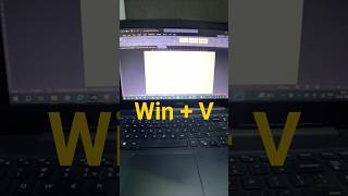 Windows Me Copy Ka Pura Record! 🔥 Win + V Trick #shorts  #shortsfeed