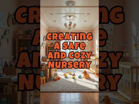 Creating a Safe and Cozy Nursery #lifestyleparentingjourney