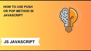 how to array use pop or push method in js @codemadness