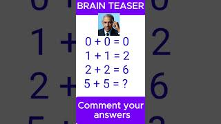 ➗💡 Solve It in Seconds or Get Stumped! #BrainWorkout #QuickMath #LogicChallenge