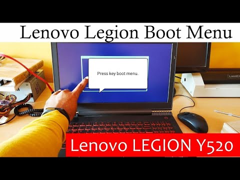 Lenovo Boot Menu Legion Y520 || How to Lenovo Legion Y520 Pen Drive Boot ..!!
