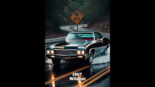 Buick design evolution #buick #americancars #autohistory #timetravel
