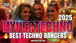 🔥Hypertechno Megamix 2025🔥| Dance & EDM Top Hits | New Remixes | Club & Festival Bangers