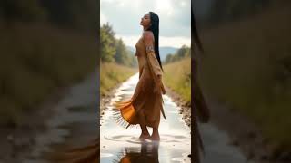 Native Girls  #aboriginalstories #indigenous #gowithnatives #aiart #love #dance