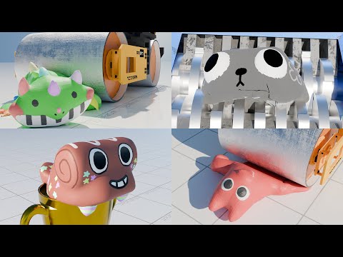 Banban 0 & dandys world pebble & sprunki satisfaction Poppy Playtime Chapter 4 Compilation fatsoft