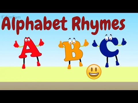 Alphabet Nursery rhymes | Abc Song For Kids | SimSam Preschool alphabet 📢 Rhymes