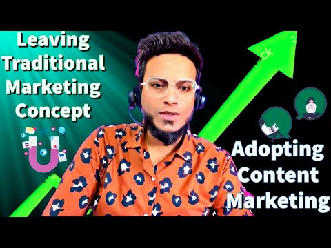 Leaving Traditional Marketing Concept to Create: A Million-Dollar Business with Content Marketing