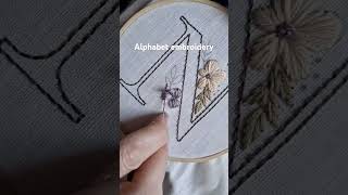 Embroider Any Letter ✨ 5-Inch Alphabet Pattern – 30% Off! #embroidery #stitch #tutorial #diy #craft
