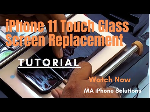iPhone 11 Touch Glass Screen Replacement|| MA iPhone Solutions