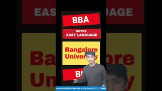 BBA BOOKS/NOTES BU|Bangalore University|EASY LANGUAGE|BBA NOTES/BOOKS|BCOM NOTES/BOOKS|