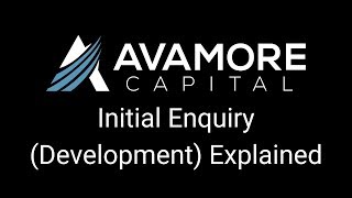 Avamore's Initial Enquiry Process (Development)