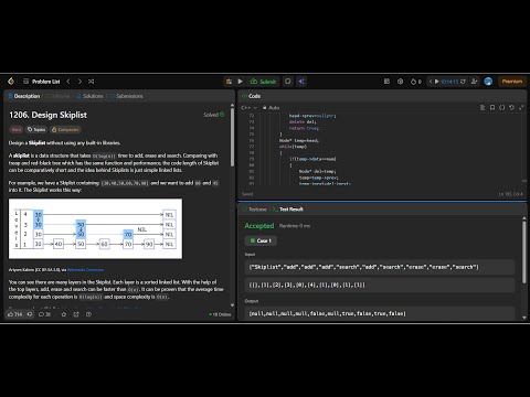 LeetCode 1206: Design Skiplist | Full Explanation + C++ Code | Easy Skiplist Logic