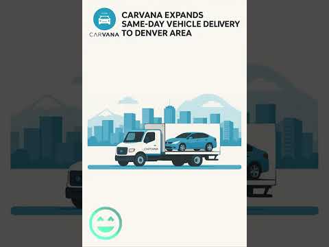 MAY 28 - Carvana (CVNA) Launches Same-Day Vehicle Delivery in Denver Area