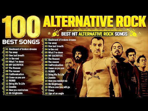 Linkin Park, Nickelback, Metallica, Daughtry, Green Day, Creed 🔥 Alternative Rock Compilation