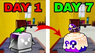 I Spent 7 DAYS Trading in Blox Fruits and Got RICH?