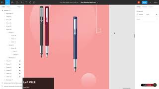 New Concept Pen Website in Figma Part-1 || #webappdesign || #figma #uxdesign