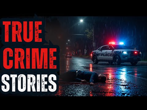 5 Disturbing True Crime Stories For Sleep With Rain Sound | Black Screen | Vol. 176
