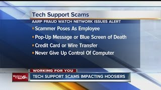 Tech support scams impacting Hoosiers