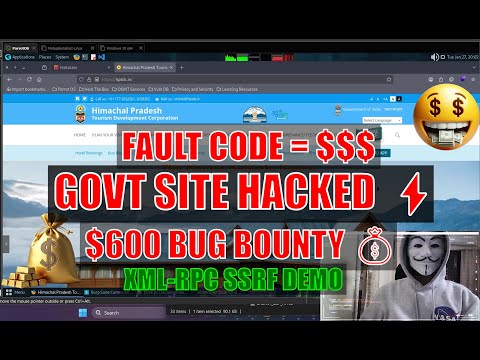 WordPress XML-RPC SSRF | Govt Site Report & $600 Bug Bounty | OSWAP Top 10