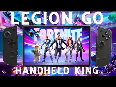 Fortnite Frenzy on Legion Go  | Settings, 1600P & 144HZ
